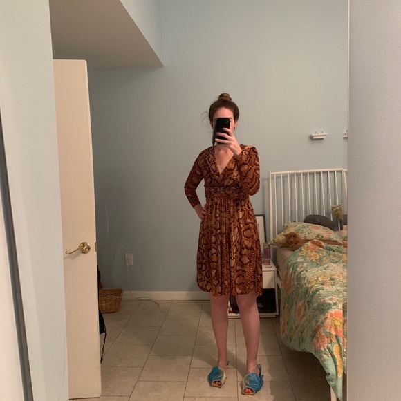 Altuzarra for Target wrap dress in python - Picture 4 of 4